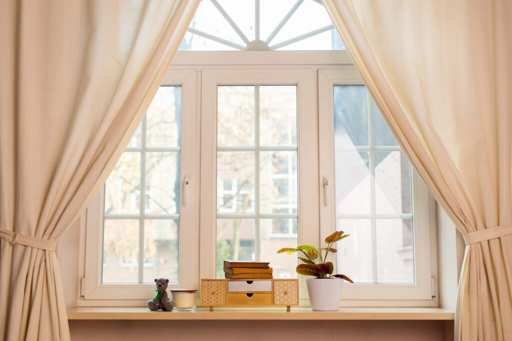 Windows for Custom Drapes