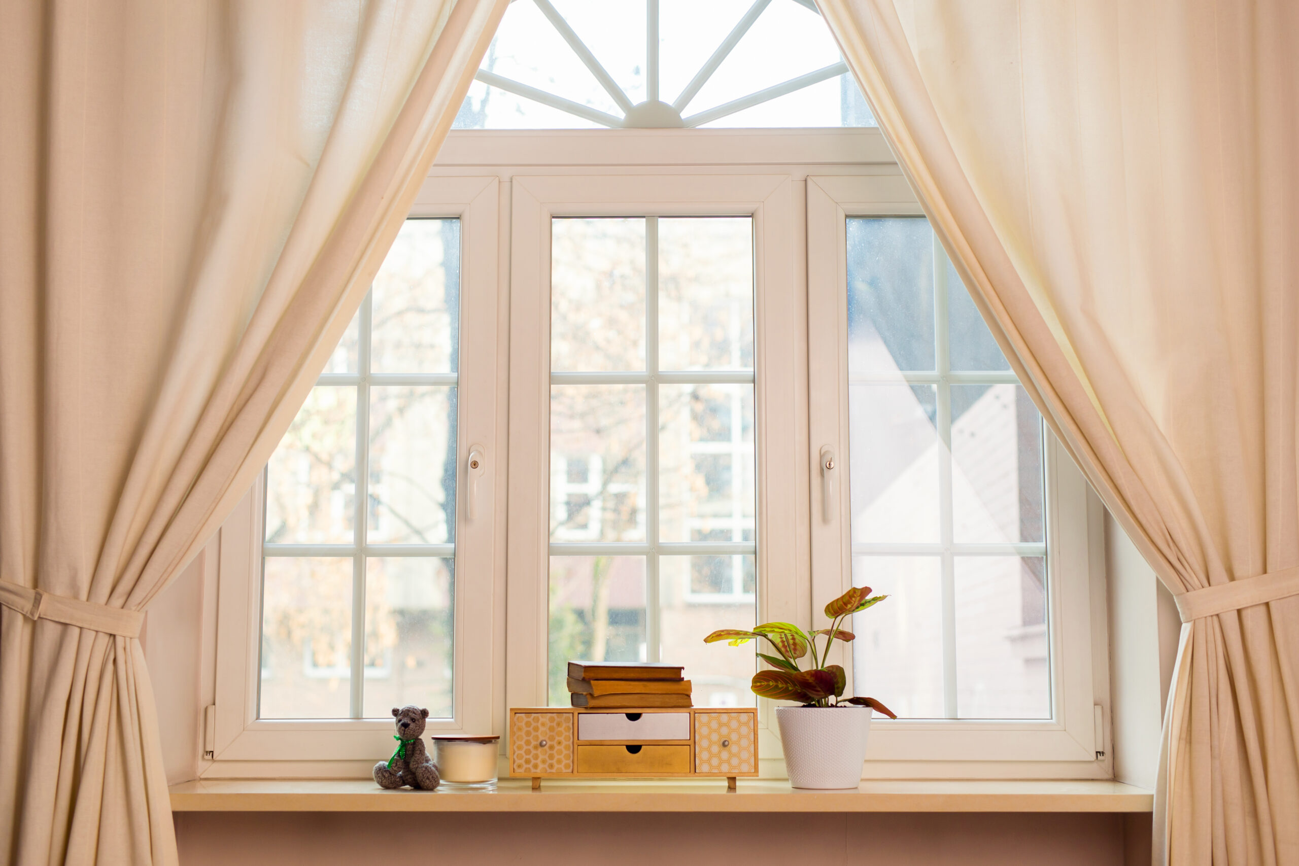 Windows for Custom Drapes